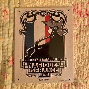 Ministry of Magic France sign